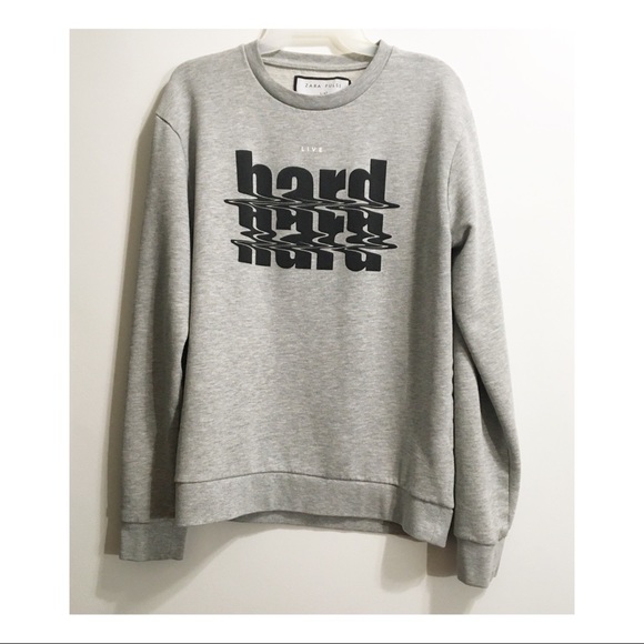 zara pulse sweatshirt